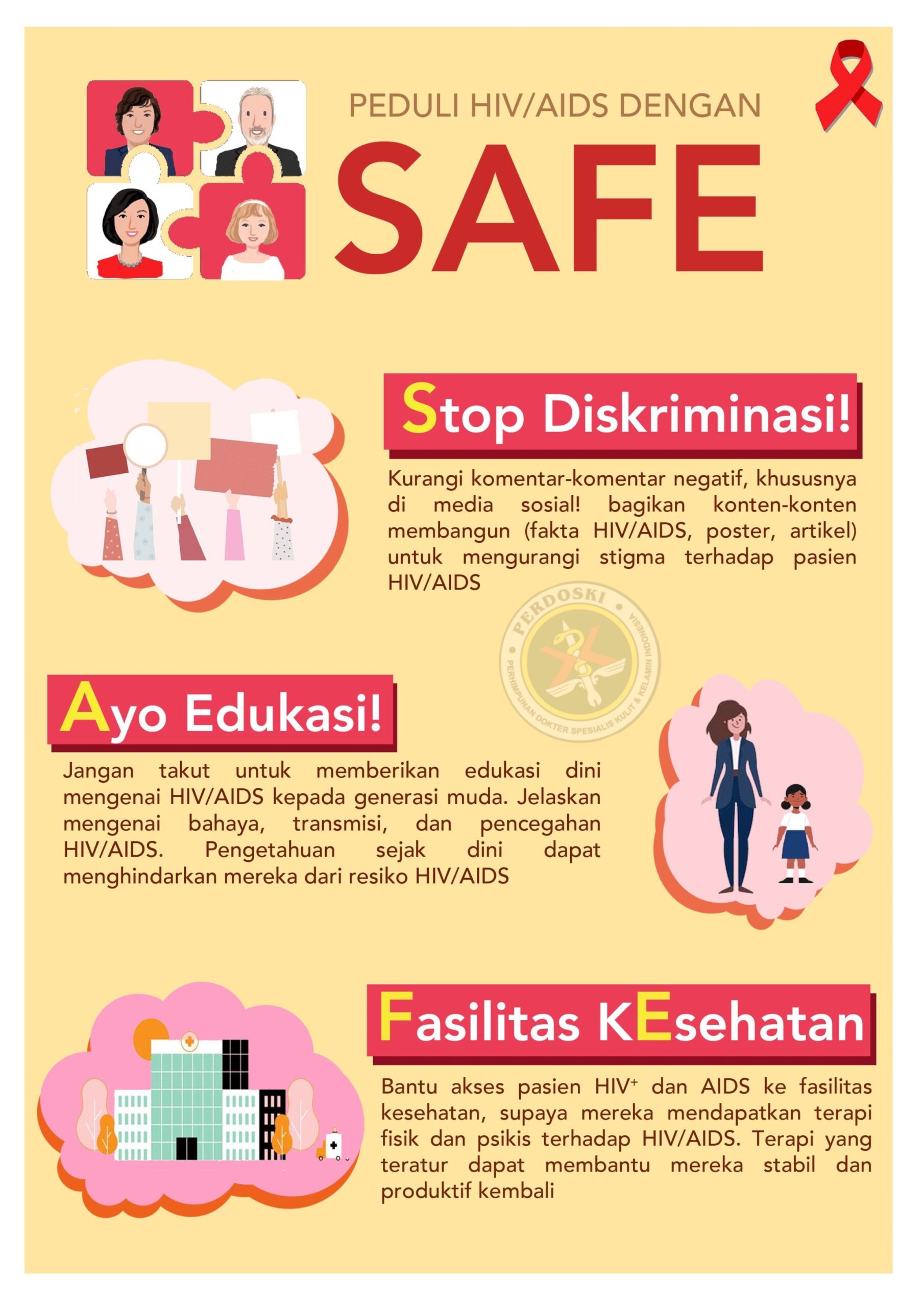 poster tentang penyakit aids