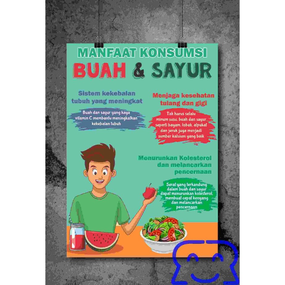 poster tentang pentingnya makan