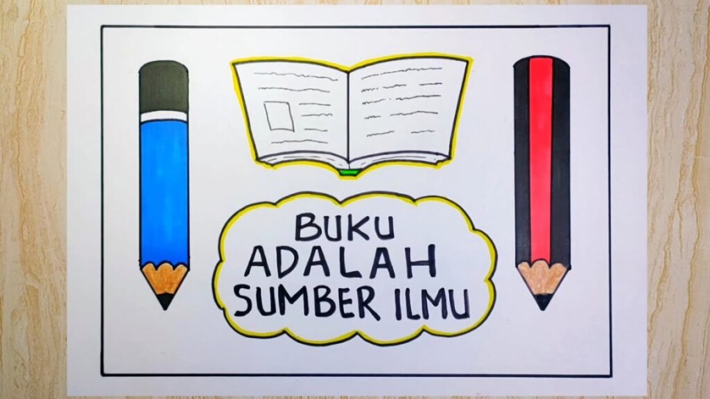 Poster Tentang Pendidikan Yang Mudah Digambar