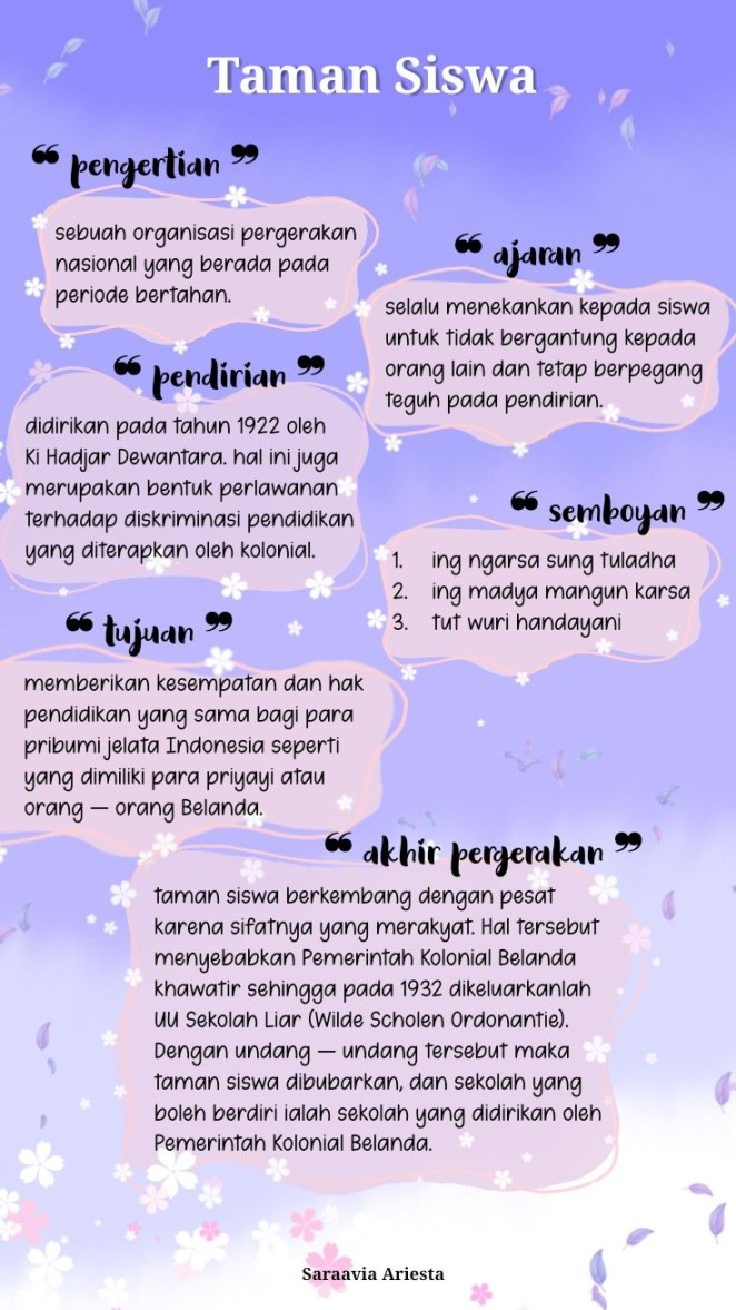 poster tentang taman sekolah