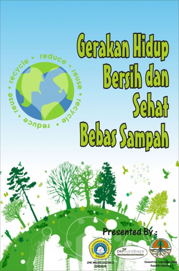 poster tentang lingkungan bahasa indonesia
