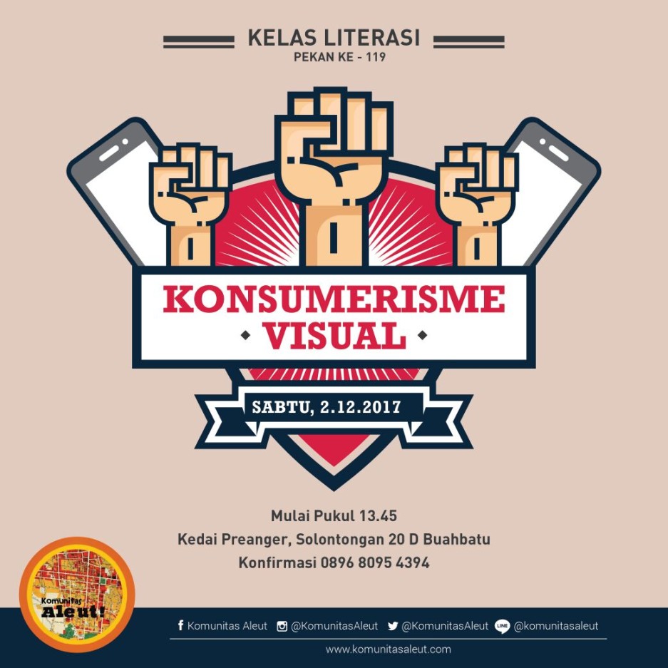 poster tentang konsumenrisme