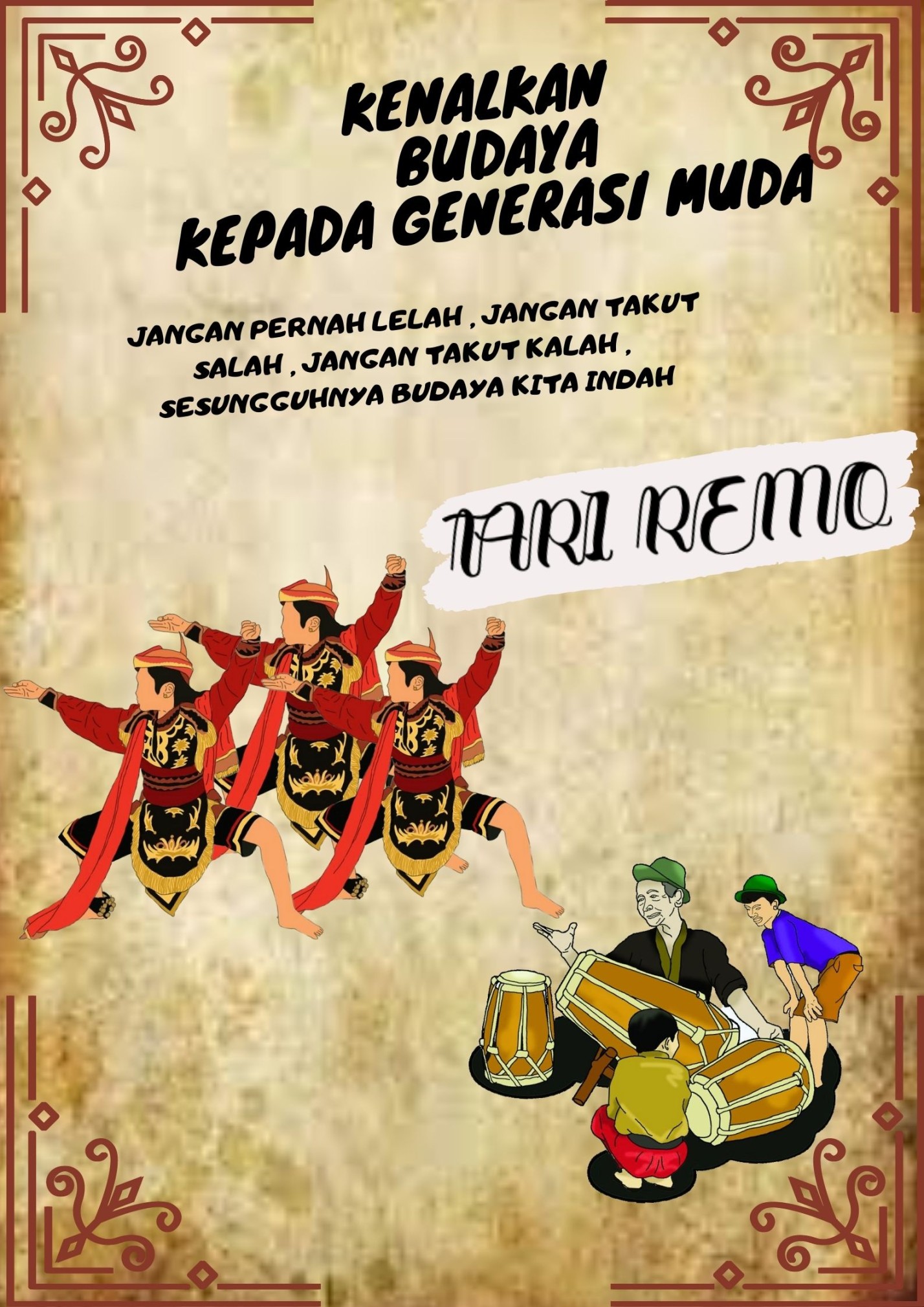 poster tentang kesenian