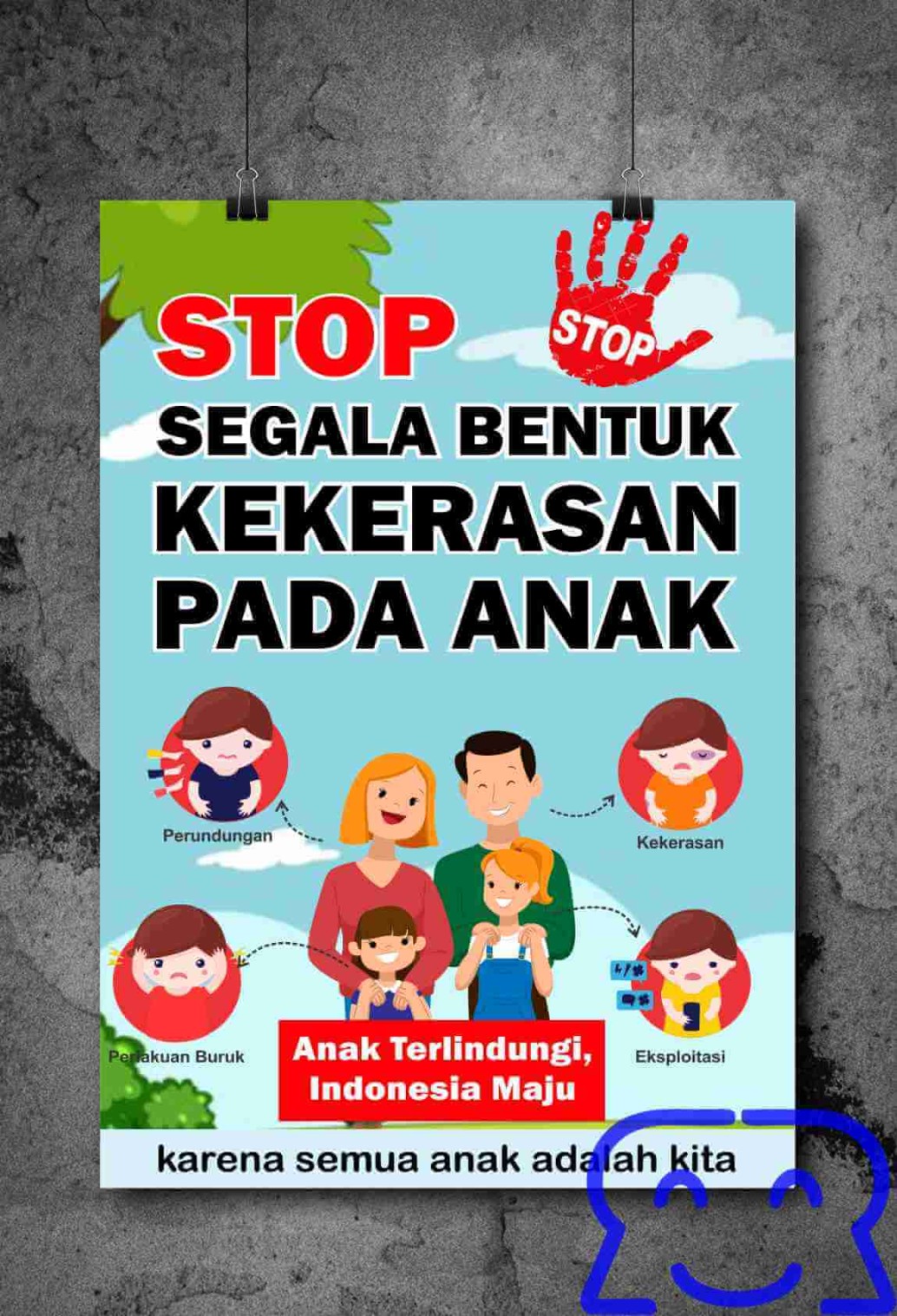 poster tentang sekolah ramah anak