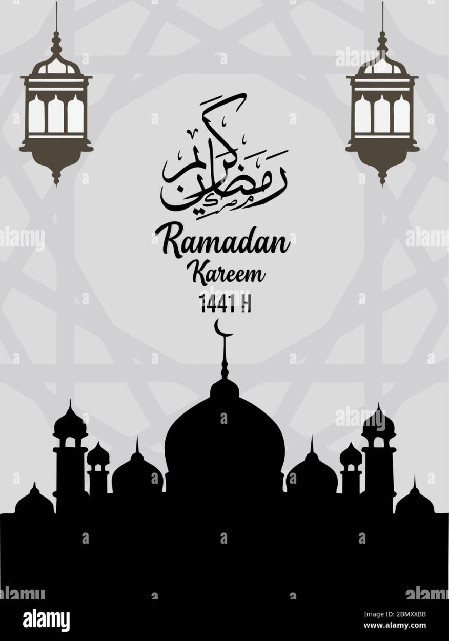 poster tentang ramadhan kareem