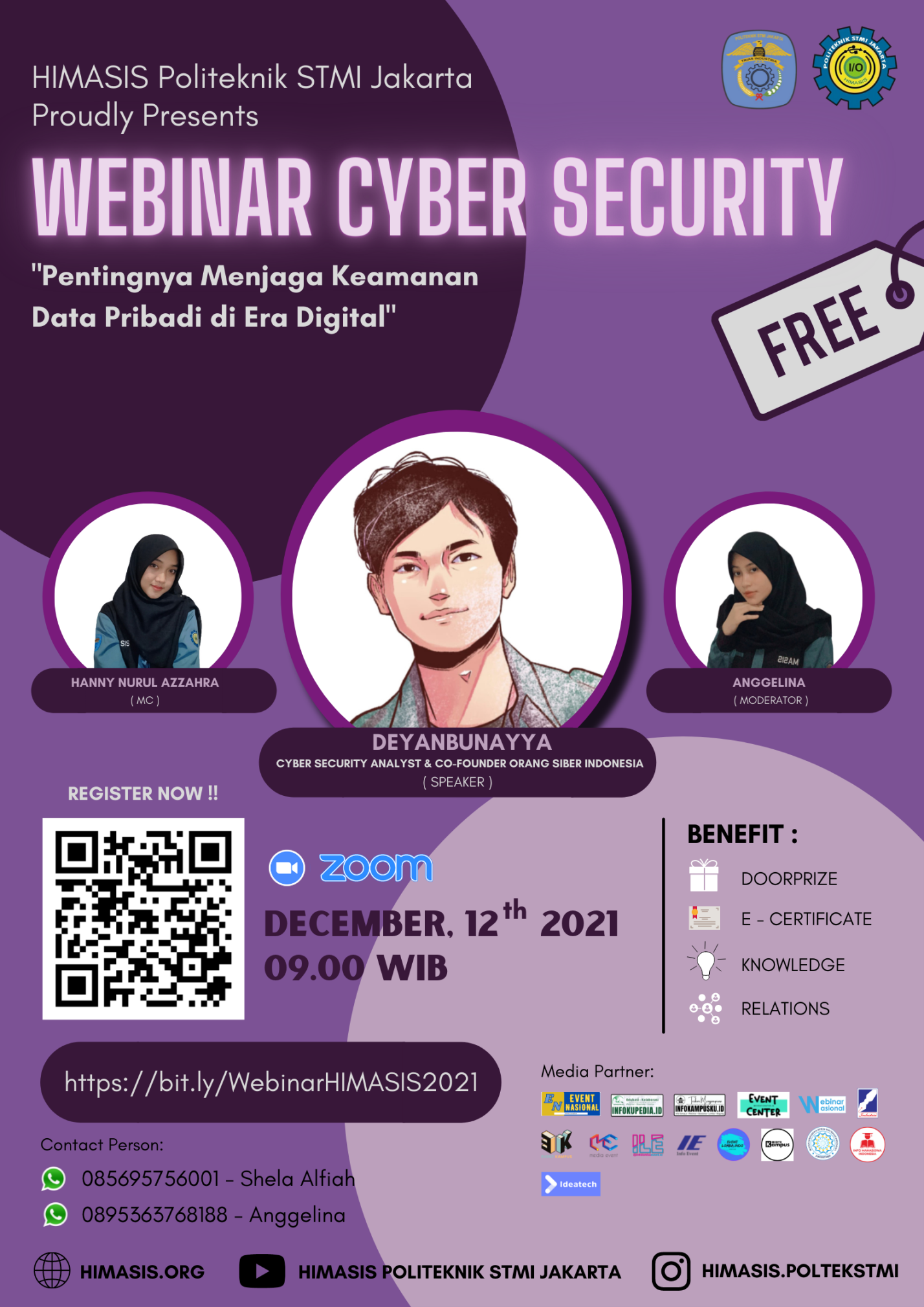 poster tentang seminar keamanan jaringan
