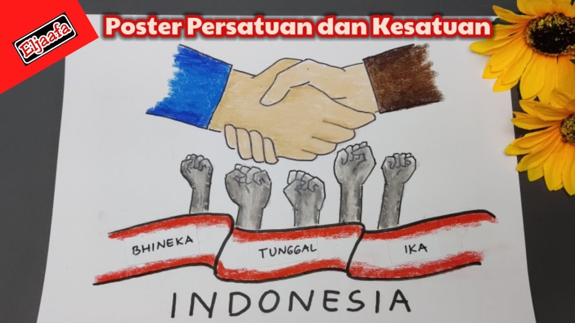 poster tentang persatuan sekolah
