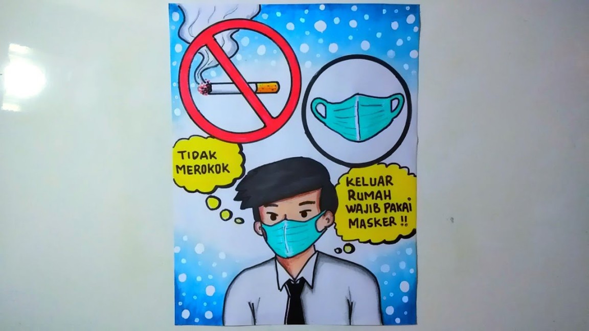 poster tentang perawatan alat pernapasan