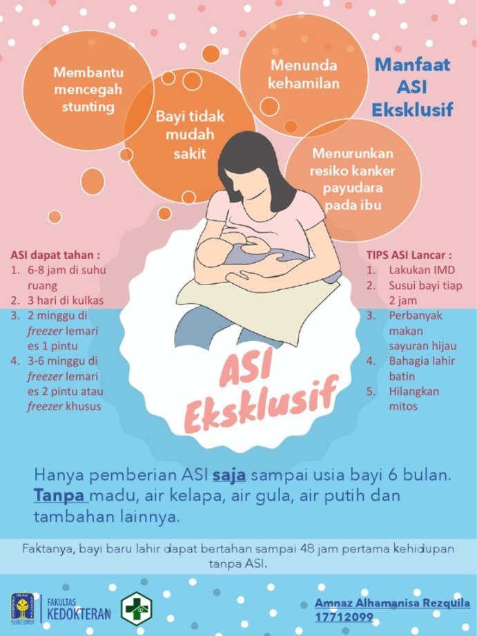 poster tentang air susu ibu