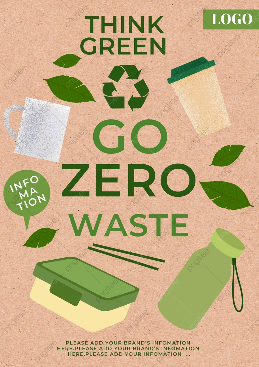 poster tentang zero waste