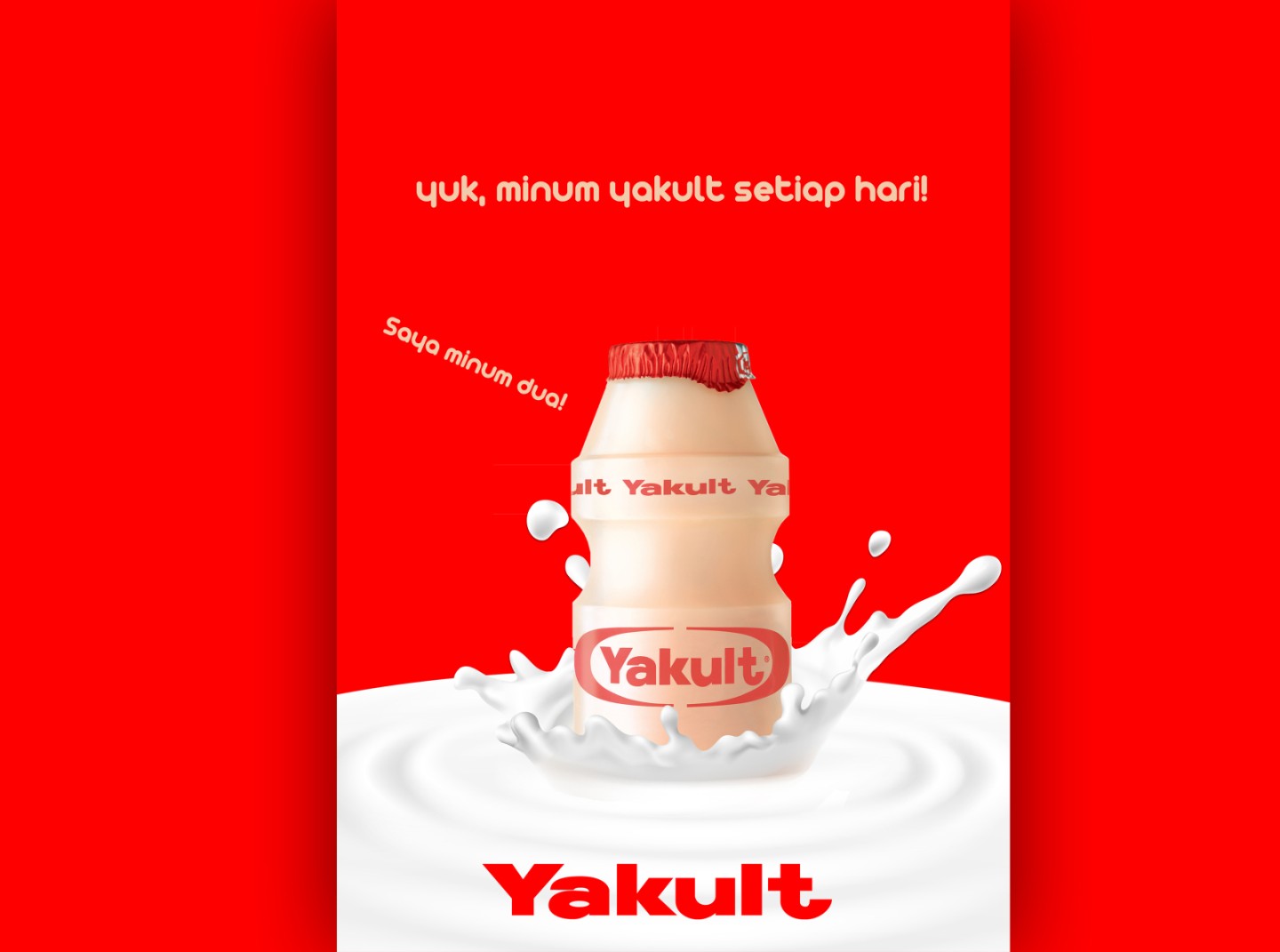 poster tentang yakult