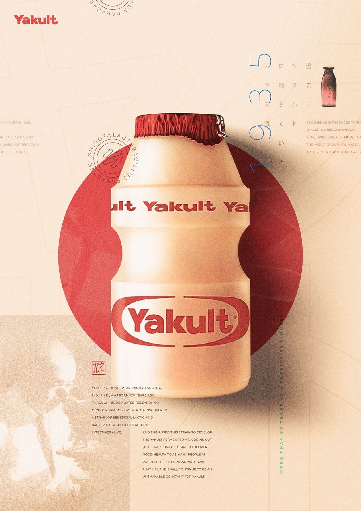 poster tentang yakult