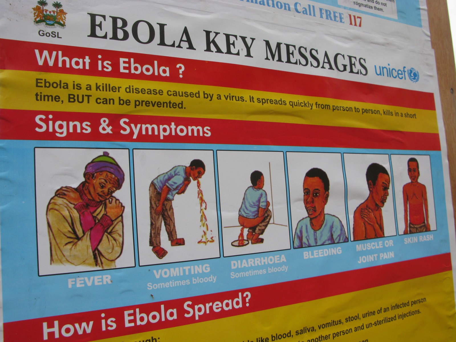 poster tentang virus ebola
