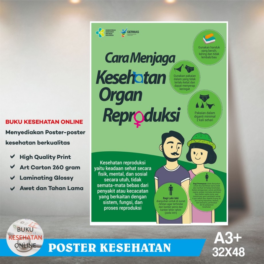 poster tentang upaya dan pencegahan penyakit reproduksi