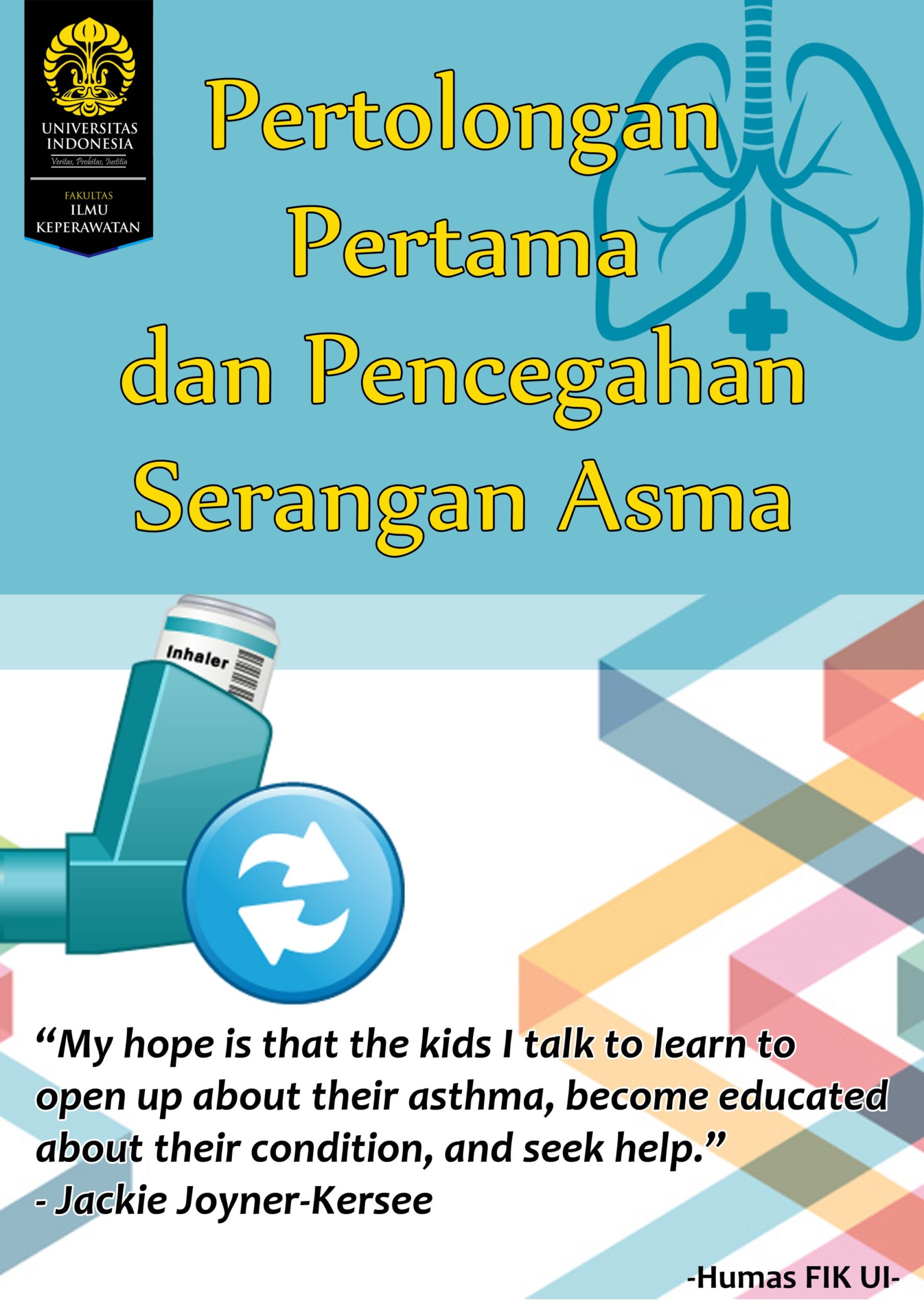 poster tentang upaya asma