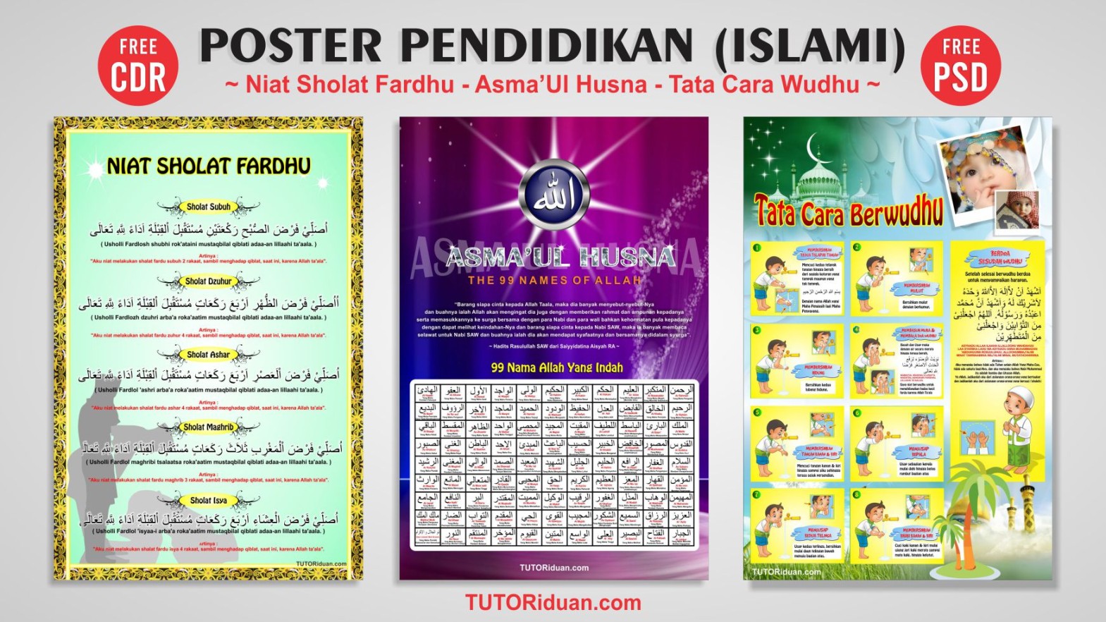 poster tentang agama islam yang menarik perhatian masyarakat