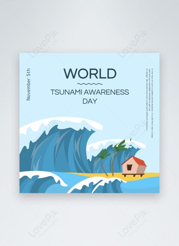 Poster Tentang Tsunami