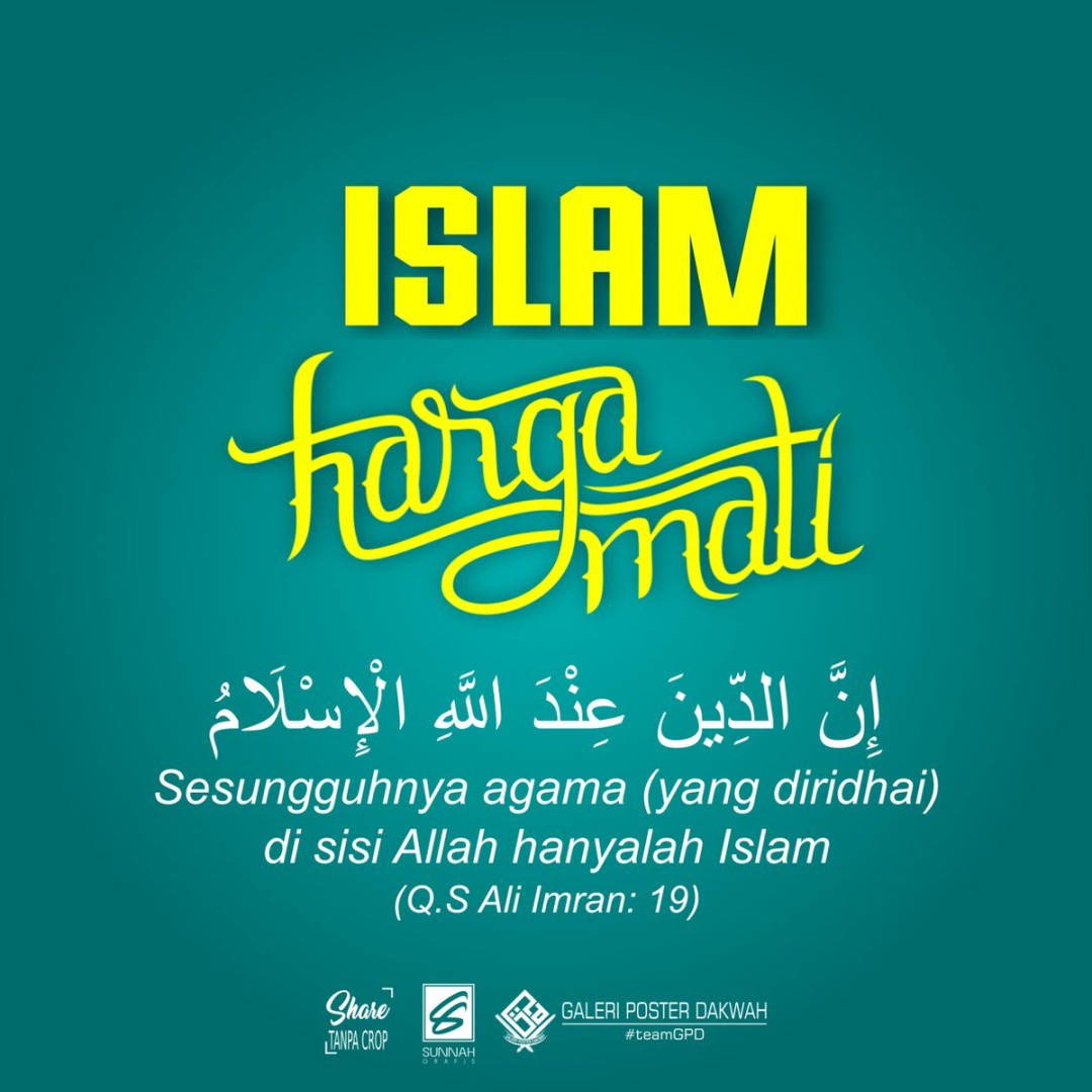 poster tentang agama islam