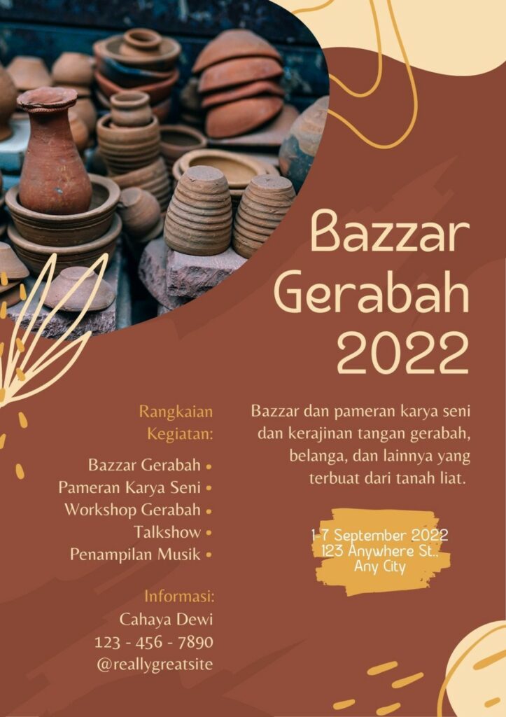 Poster Tentang Kerajinan Tangan