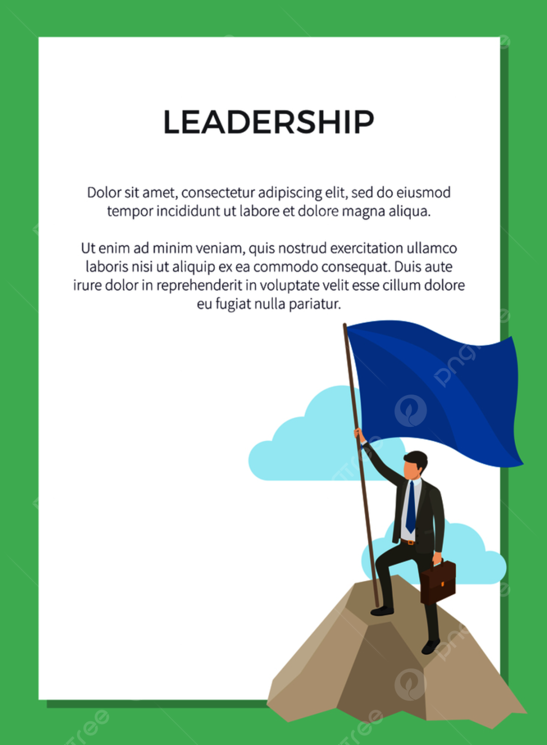 poster tentang kepemimpinan