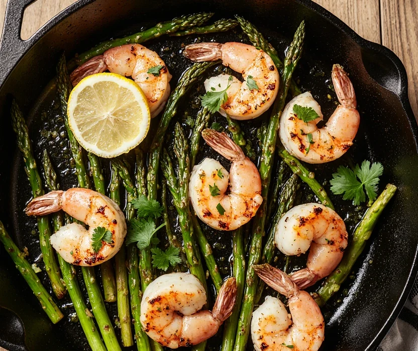 One-Pan Lemon Garlic Shrimp & Asparagus: 3 Simple Steps to Culinary Bliss
