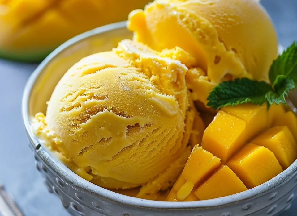 How to Make No-Churn Mango Ice Cream in 5 Simple Steps