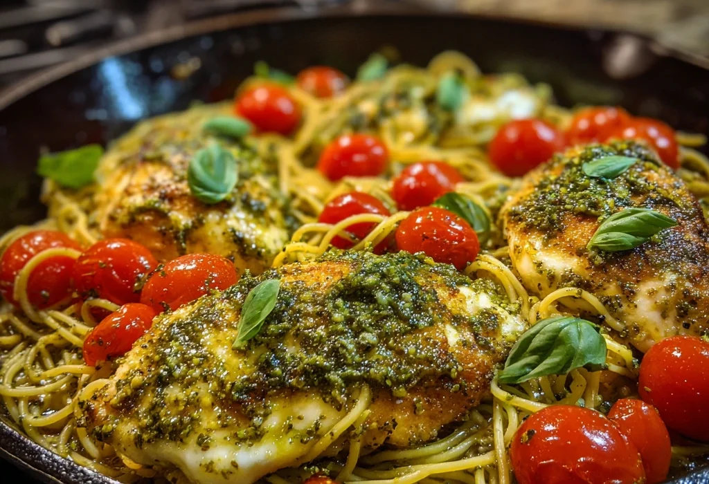 7 Tips for a Perfect Baked Caprese Chicken Skillet with Pesto Noodles