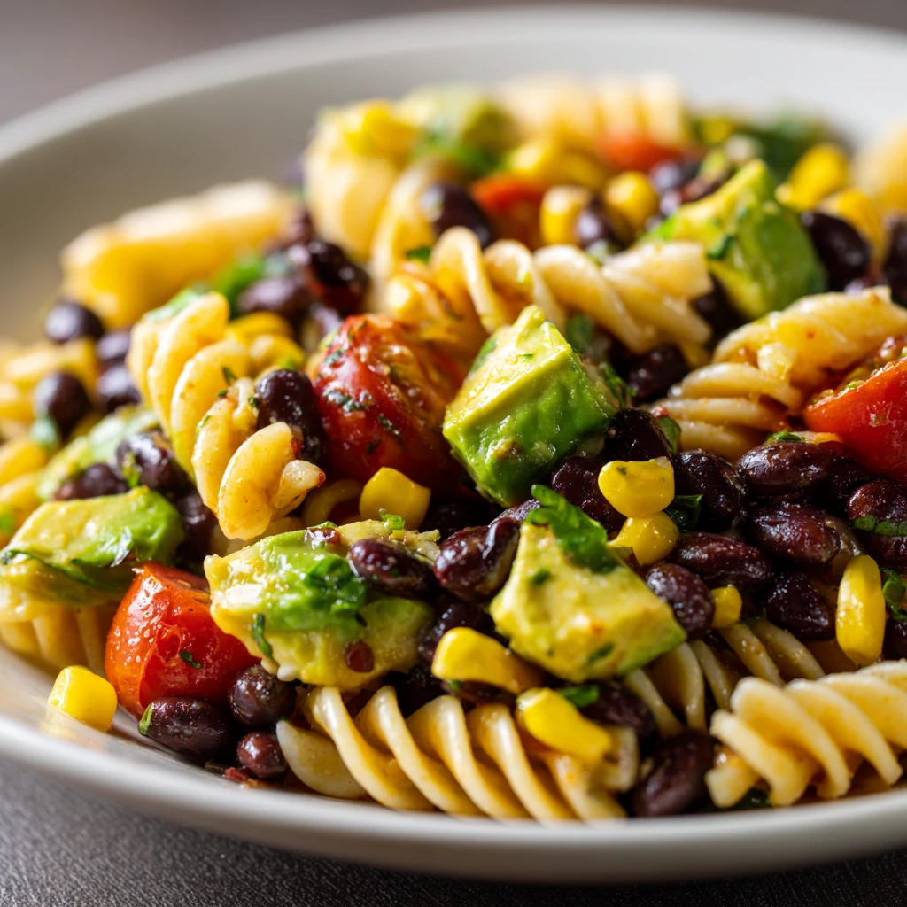 How to Make the Best Black Bean Corn and Avocado Pasta Salad in 7 Steps