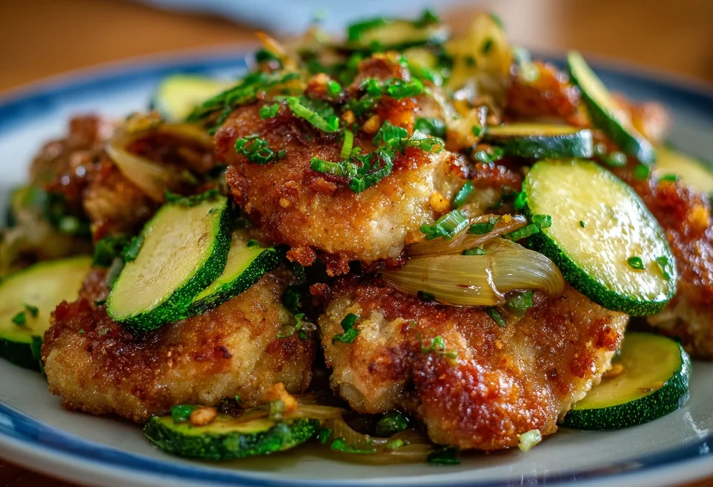 Why Crispy Chicken with Zucchini & Shallots is Your New Go-To Meal