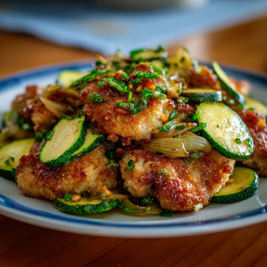 Why Crispy Chicken with Zucchini & Shallots is Your New Go-To Meal