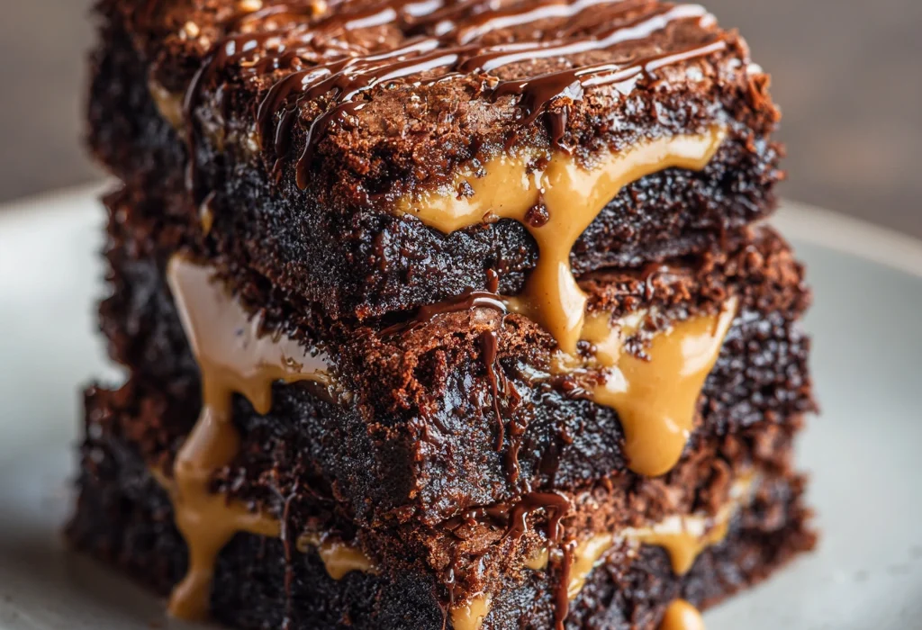 8 Irresistible Fudge Brownies Peanut Butter Swirls Recipe