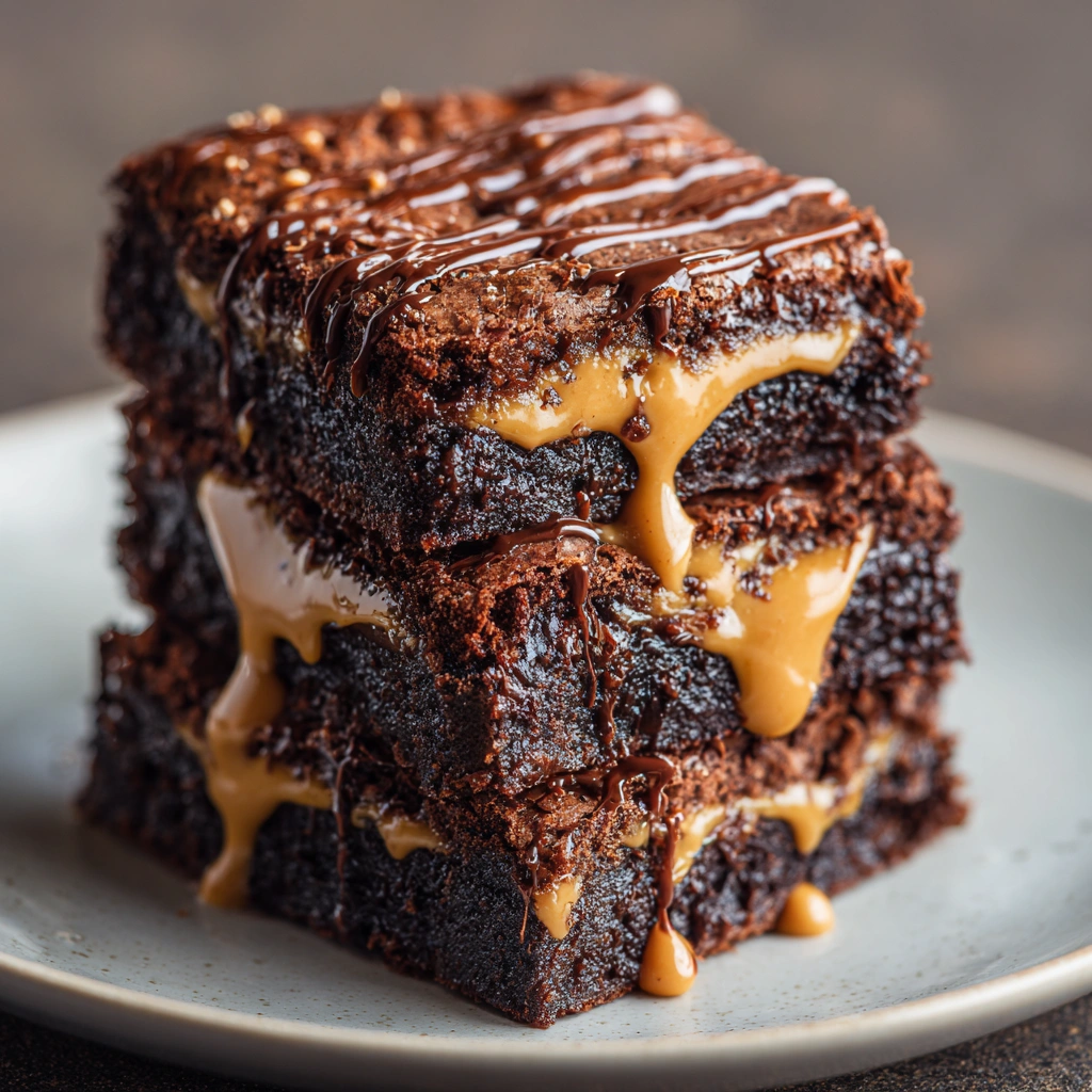 8 Irresistible Fudge Brownies Peanut Butter Swirls Recipe