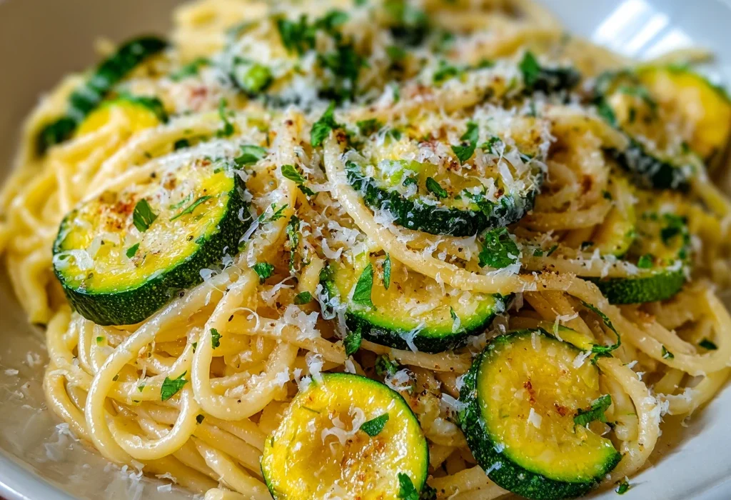 How to Make the Best Garlic Parmesan Summer Squash Pasta in Just 7 Steps