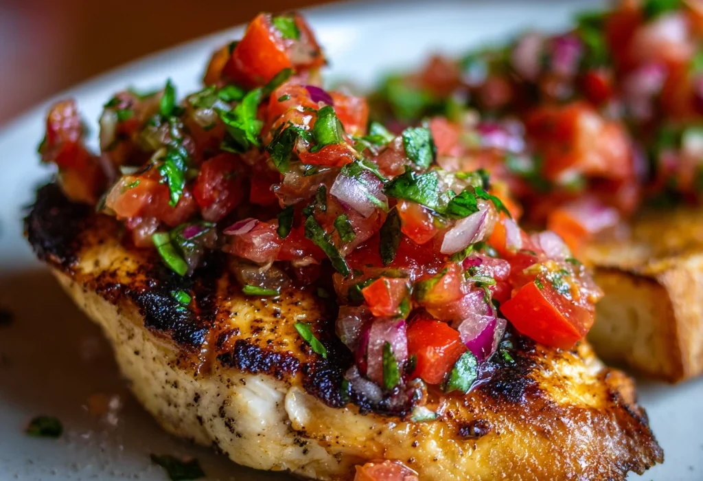 How to Make Grilled Bruschetta Chicken: 5 Easy Steps