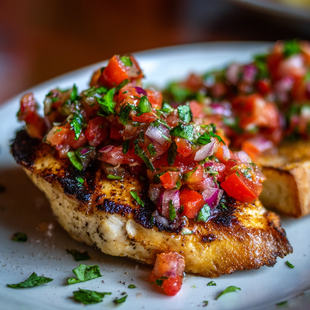 How to Make Grilled Bruschetta Chicken: 5 Easy Steps