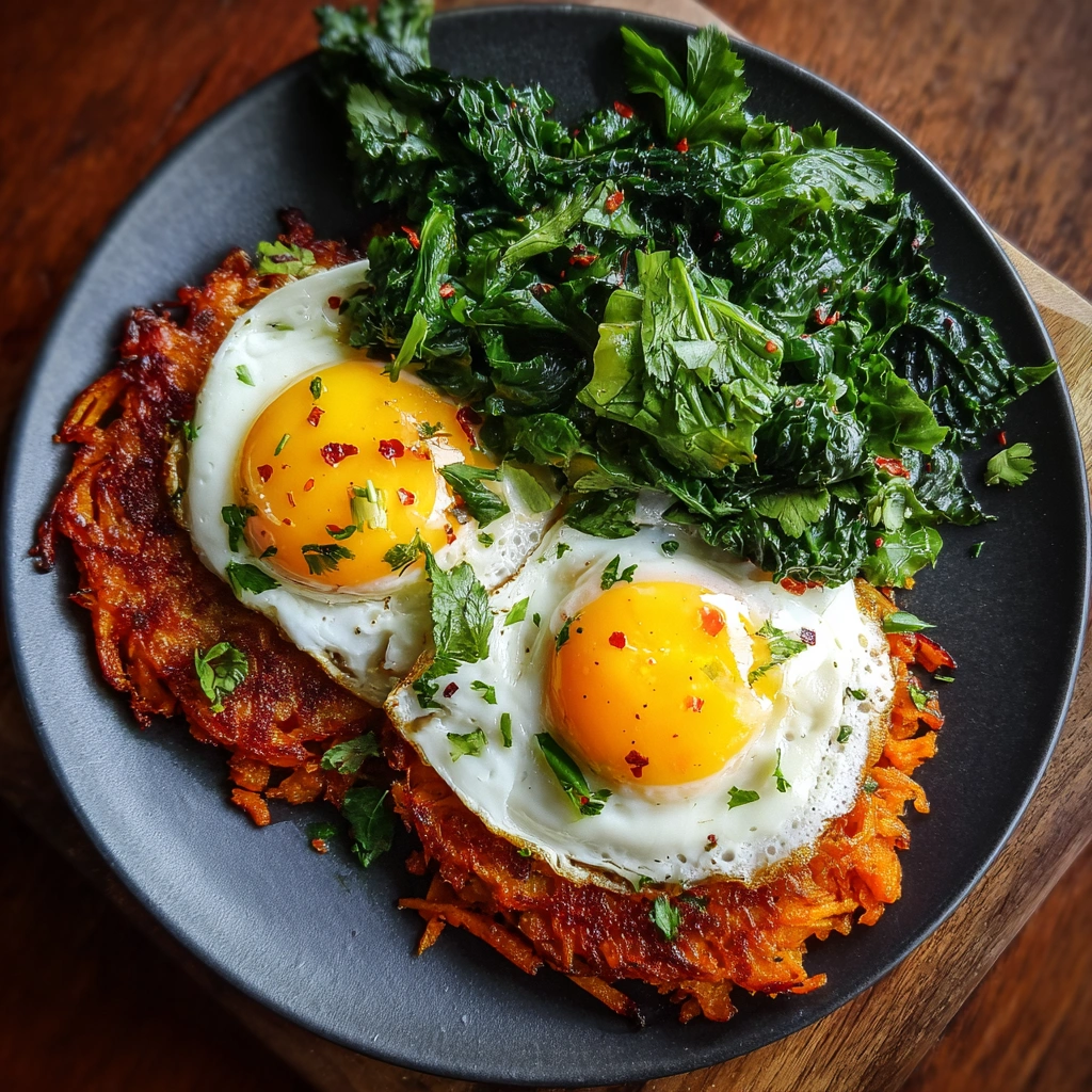 - How Sweet Potato Rösti with Fried Eggs and Greens Became My Go-To Brunch